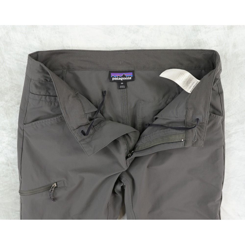 Patagonia Quandary Hiking Pants Mens 30x29 Grey Technical Outdoor Stretchy - Picture 5 of 13